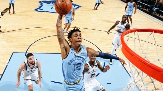  灰熊新秀当选月最佳球员  